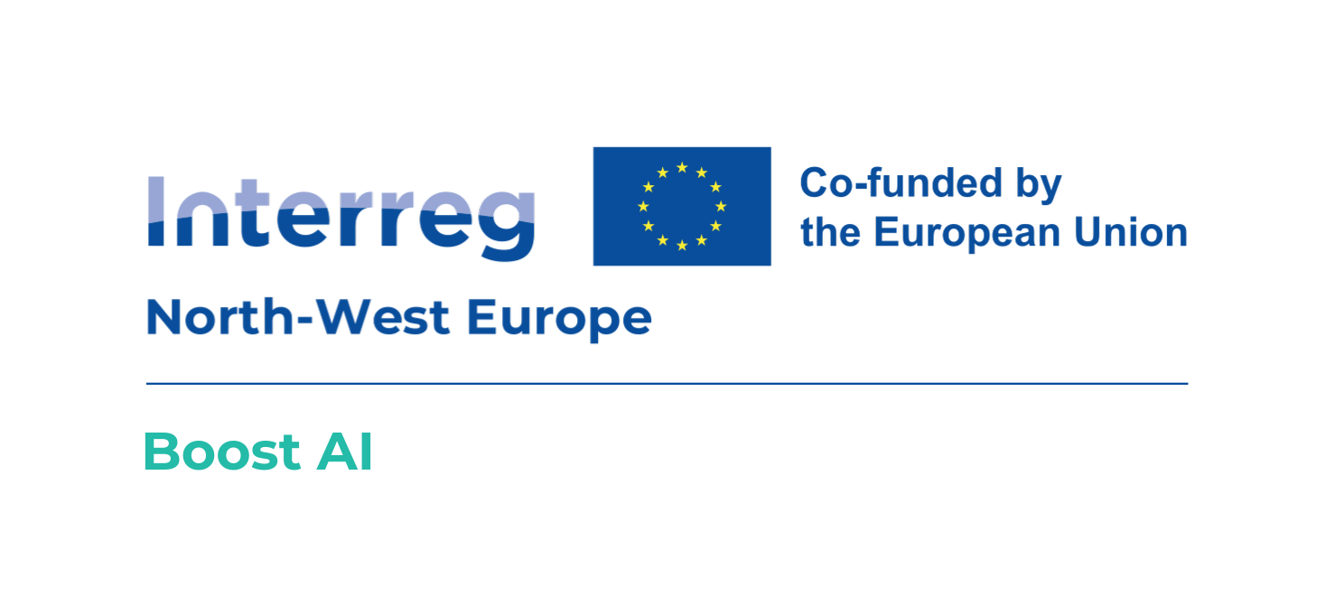 Logo des NWE-Projekts Boost-AI